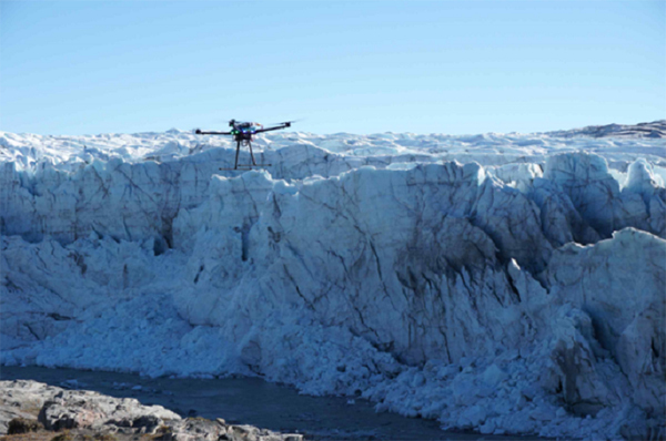 국산 드론으로 그린란드 빙하 녹는 현상 관측 성공_과학기술정보통신부