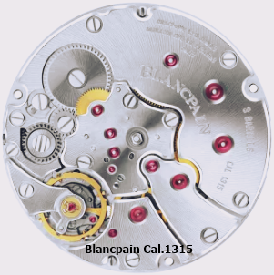 블랑팡 1315 무브먼트(Blancpain Cal.1315)