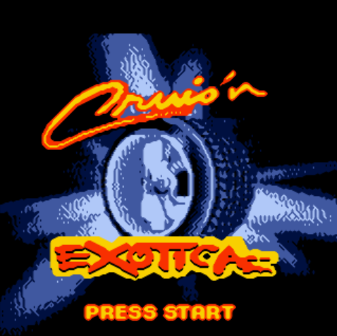 (GBC / USA) Cruis'n Exotica - 게임보이 컬러 북미판 게임 롬파일 다운로드