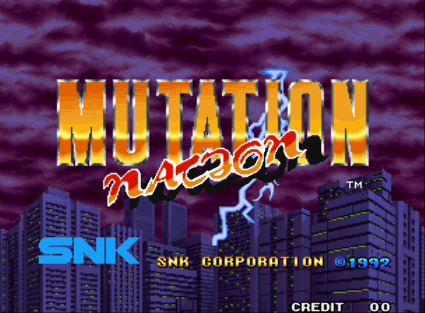 KAWAKS - 뮤테이션 네이션 (Mutation Nation) 벨트스크롤 액션 게임 파일 다운