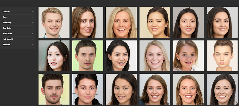 100,000 가지 AI 생성 얼굴 – 무료로 다운로드하십시오!