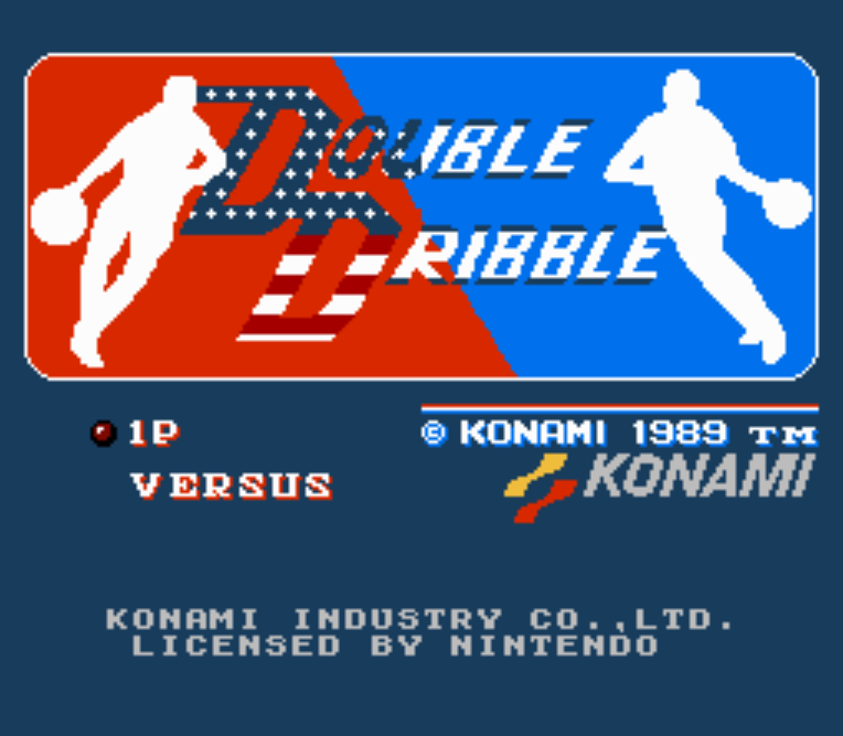 NES ROMS - Double Dribble (EUROPE / 유럽판 롬파일 다운로드)