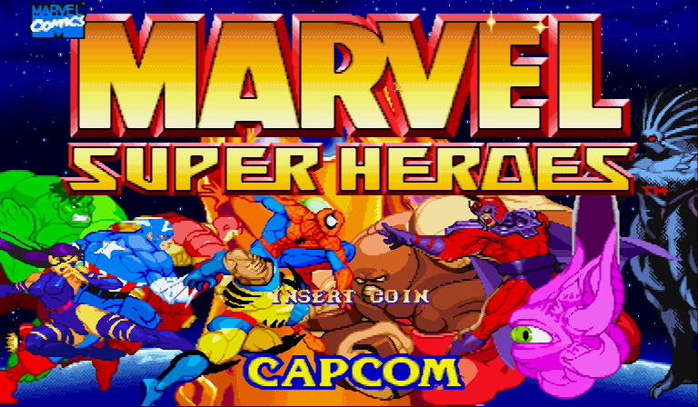 KAWAKS - 마블 슈퍼 히어로즈 (Marvel Super Heroes) 대전격투 게임 파일 다운