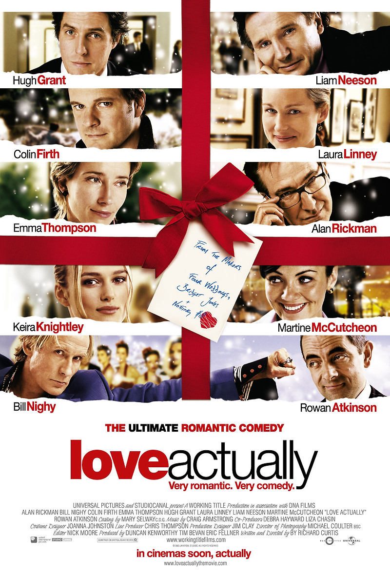 영화 [러브액츄어리] 결말 해석 OST 주제곡 Love Actually OST - All Need is Love