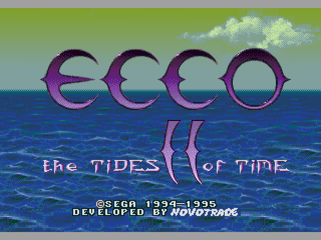 Ecco the Dolphin CD & Ecco the Dolphin II CD (메가 CD / MD-CD) 게임 ISO 다운로드