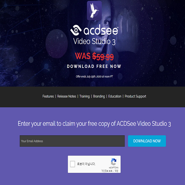 ACDSee Video Studio 3 동영상 편집프로그램 무료로 받는 방법 + 한글패치까지