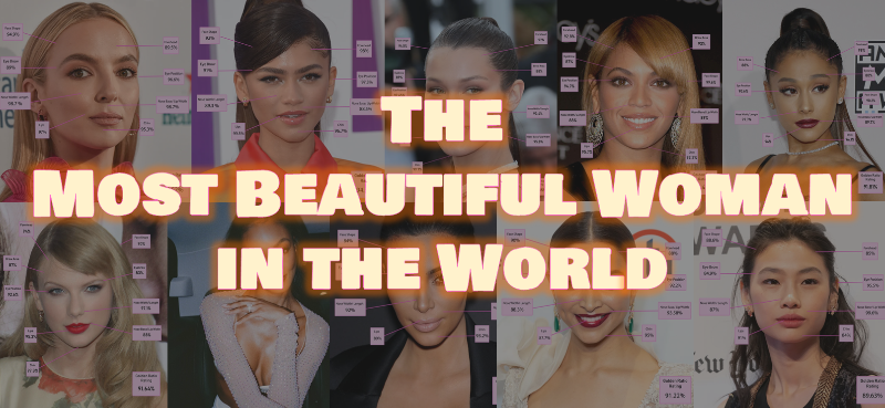 컴퓨터가 계산한 세계에서 가장 아름다운 여성들 10명