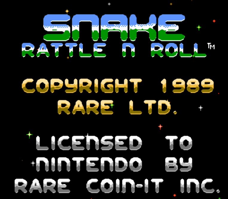 NES ROMS - Snake Rattle n Roll (EUROPE / 유럽판 롬파일 다운로드)