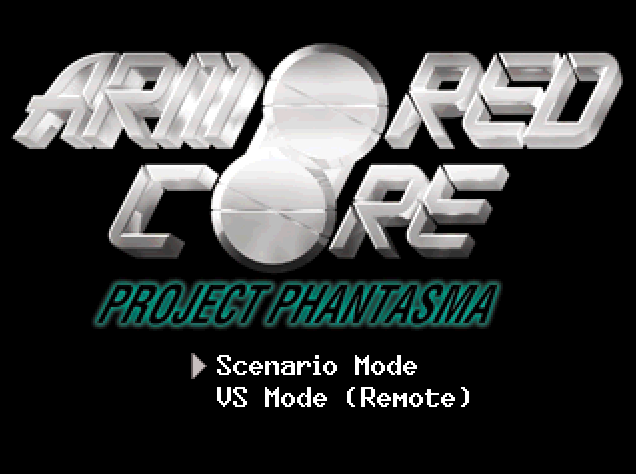 アーマード・コア プロジェクトファンタズマ (플레이 스테이션 - PS - PlayStation - プレイステーション) BIN 파일 다운로드