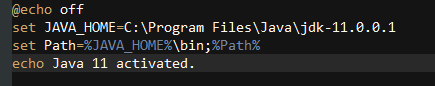 [Bat] 배치 파일로 간단하게 JDK 버전 전환하기!