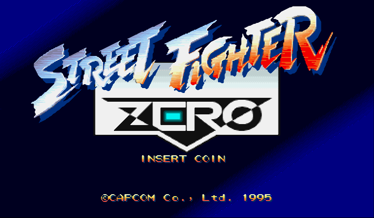 KAWAKS - 스트리트 파이터 제로 (Street Fighter Zero) 대전격투 게임 파일 다운