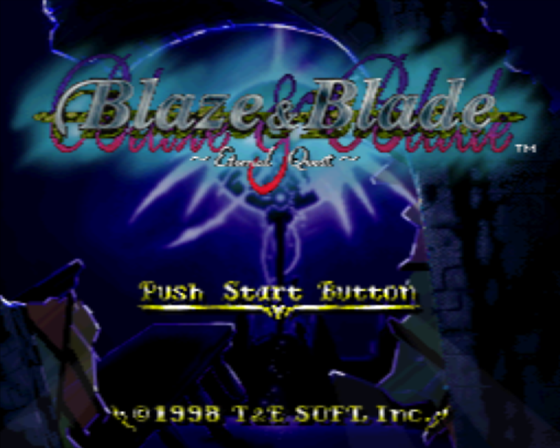 ブレイズ&ブレイド ~Eternal Quest~ (플레이 스테이션 - PS - PlayStation - プレイステーション) BIN 파일 다운로드