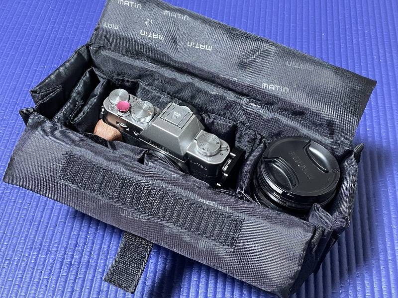 미러리스 카메라 보관 파우치 추천 :: 매틴 확장형 쿠션칸막이 소형 Matin M6469 리뷰