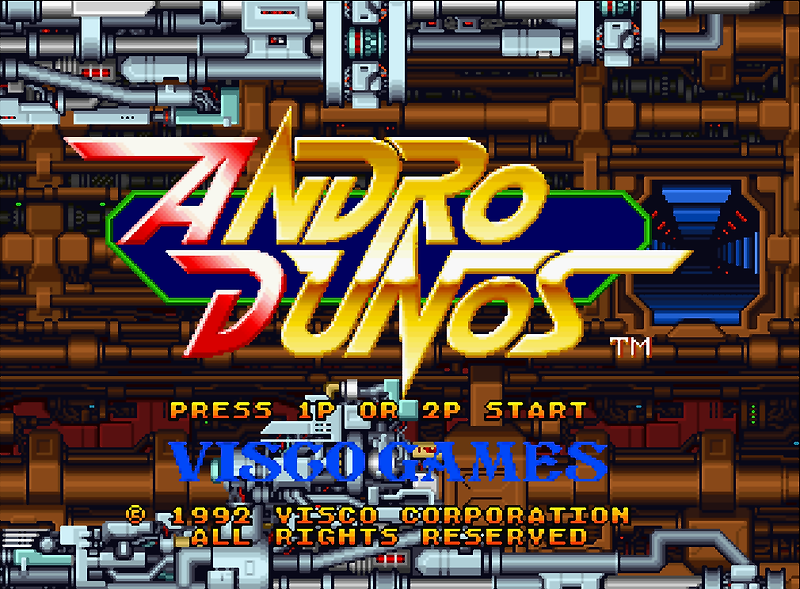 (비스코) 안드로 듀노스 - アンドロデュノス Andro Dunos (네오지오 CD ネオジオCD Neo Geo CD)