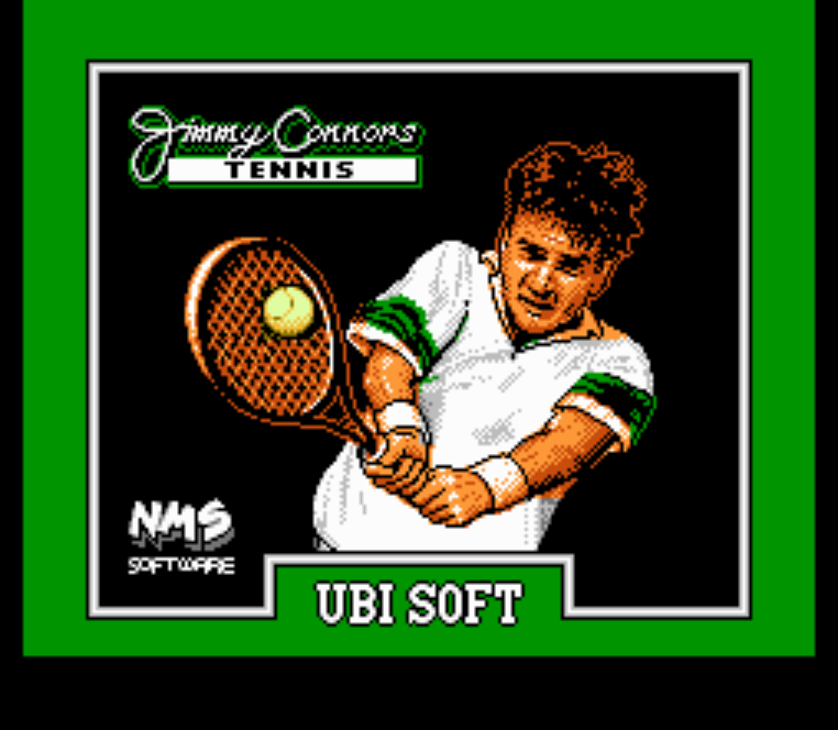 NES ROMS - Jimmy Connors Tennis (EUROPE / 유럽판 롬파일 다운로드)