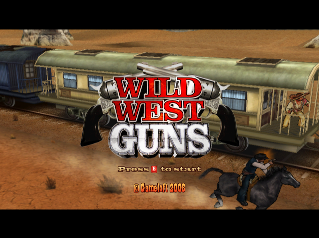 와일드 웨스트 건즈 ワイルドウエストガンズ Wild West Guns (WiiWare - J - WAD 파일 다운)