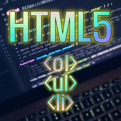 HTML5, <ol> <ul> <li>  태그 알아 보기