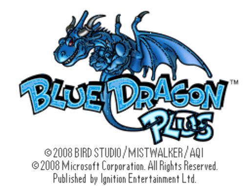 (NDS / USA) Blue Dragon Plus - 닌텐도 DS 북미판 게임 롬파일 다운로드
