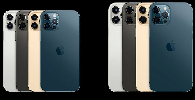 아이폰 12(미니, pro, pro max) vs 갤럭시S20 FE 사전예약 스펙 가격 색상  비교