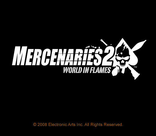 일렉트로닉 아츠 / 오픈 월드 - 머셔너리즈 2 월드 인 플레임 マーセナリーズ2 ワールド イン フレームス - Mercenaries 2 World in Flames (PS2 - iso 다운로드)