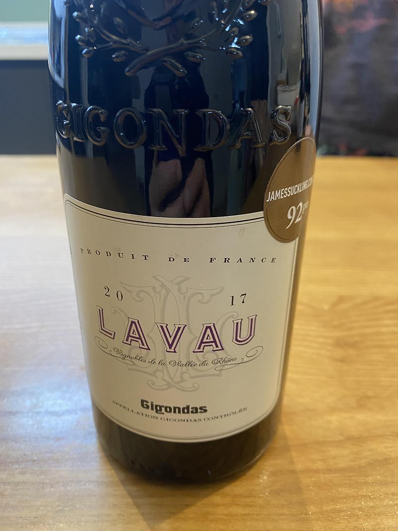 [추천 와인] 라바우 지공다스 2017  (LAVAU Gigondas 2017), 매우 만족, 추천 와인