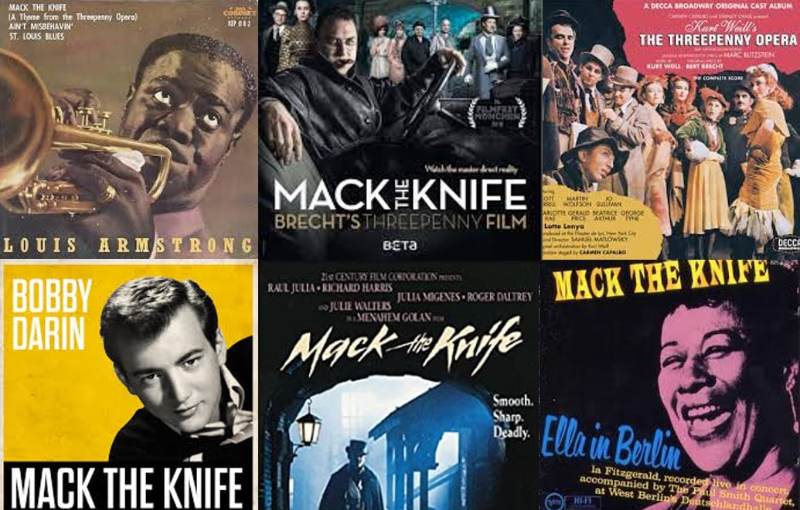 칼잡이 맥 • Mack the Knife : 빌보드에서 가장 성공한 노래. All Time Hit Song
