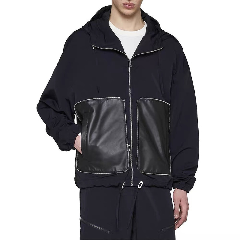 [리밋플] 보테가베네타 네이비 패커블 재킷 자켓 231798M180003 - 완벽한 가벼움과 실용성을 겸비한 아우터