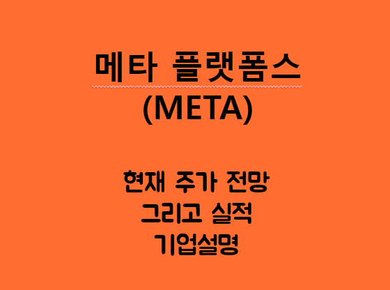 메타 (META) 구 페이스북 현 META