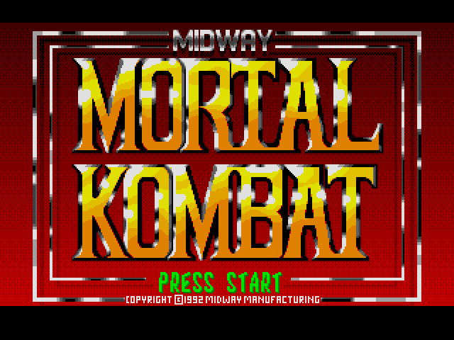 Mortal Kombat Kanzenban (메가 CD / MD-CD) 게임 ISO 다운로드