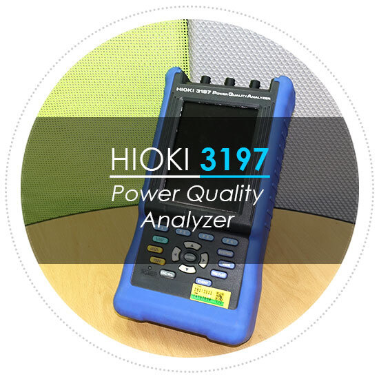 중고계측기수리 A/S Hioki / 히오키 3197 3상 전원품질분석기 / Power Quality Analyzer (PQA)