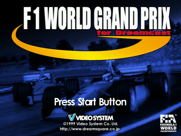 F1 World Grand Prix for Dreamcast.GDI Japan 파일 - 드림캐스트 / Dreamcast