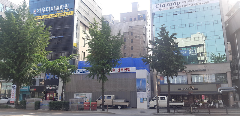 은평구 연신내역인근 건물 공사 현장 사진 44(korean construction)