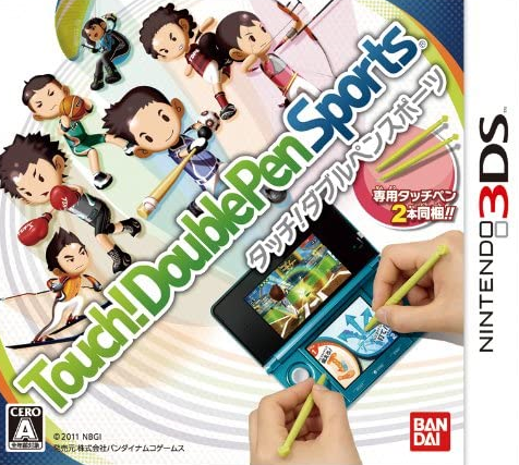 닌텐도 3DS - 터치!! 더블 펜 스포츠 (Touch Double Pen Sports - タッチ!! ダブルペンスポーツ) 롬파일 다운로드