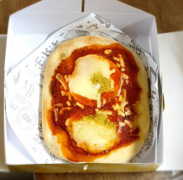 [문정] 메가커피 - 마르게리타 피자, 핫도그