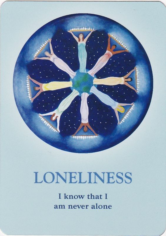 [오라클카드배우기]The Soul's Journey Lesson Cards Loneliness  외로움 해석 및 의미