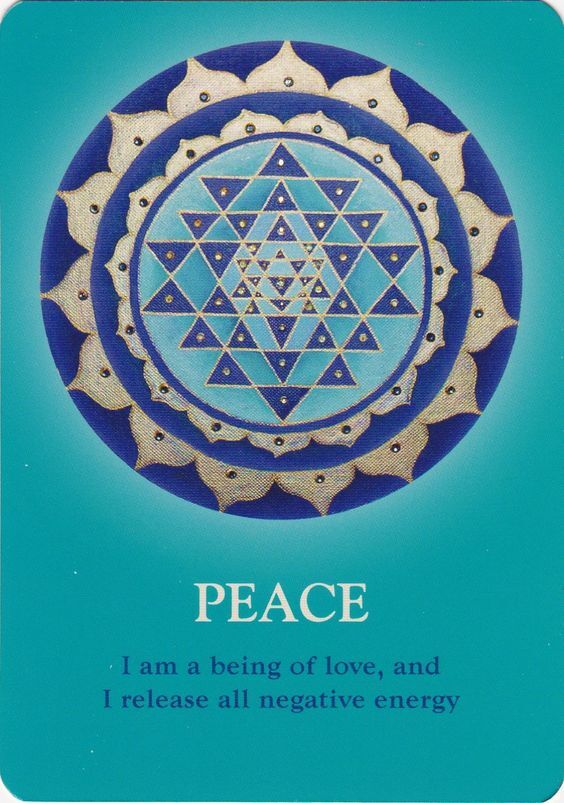 [오라클카드배우기]]The Soul's Journey Lesson Cards Peace 평화 해석 및 의미