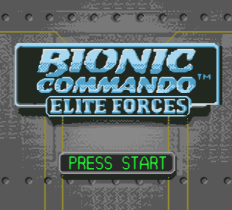 (GBC / USA) Bionic Commando Elite Forces - 게임보이 컬러 북미판 게임 롬파일 다운로드