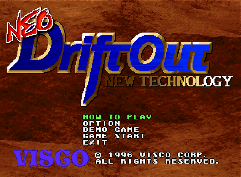 (비스코) 네오 드리프트 아웃 - ネオ ドリフトアウト Neo DriftOut (네오지오 CD ネオジオCD Neo Geo CD - iso 파일 다운로드)