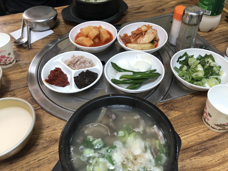 강릉 중앙시장 소머리국밥 맛집 임계식당 후기