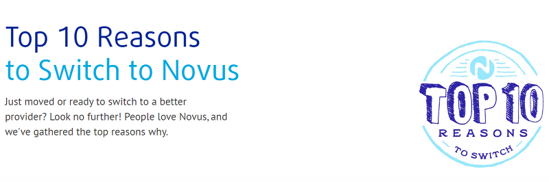캐나다 인터넷 회사 노버스 NOVUS 사용 후기