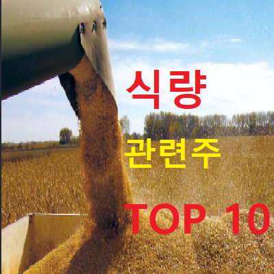 식량 관련주 및 테마주 TOP 10 총정리
