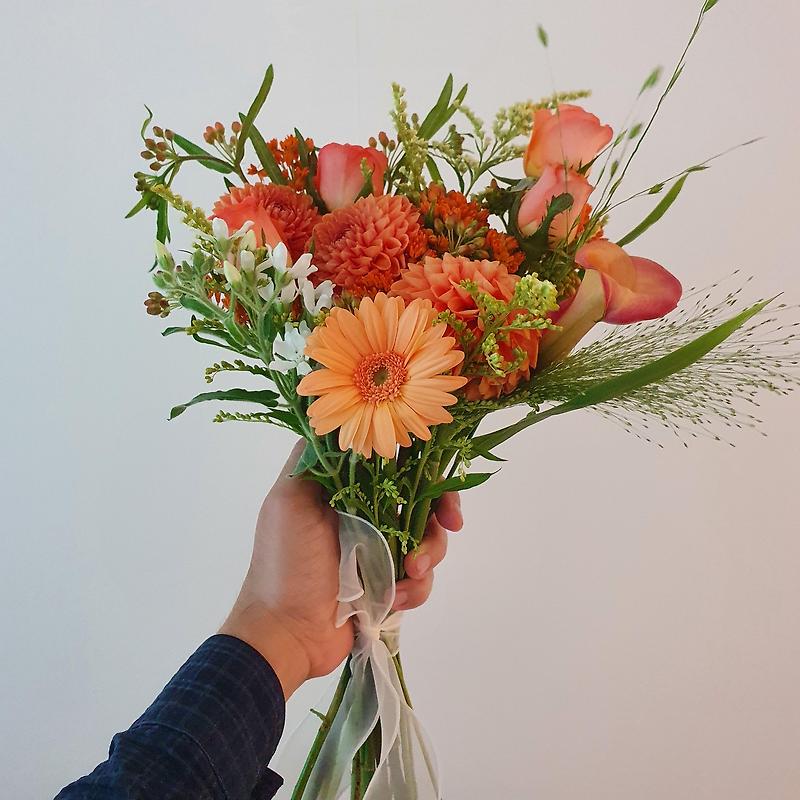 [성남/모란] 여자가 좋아하는 감성있는 꽃집 추천  - 골목꽃집 에서 꽃 선물