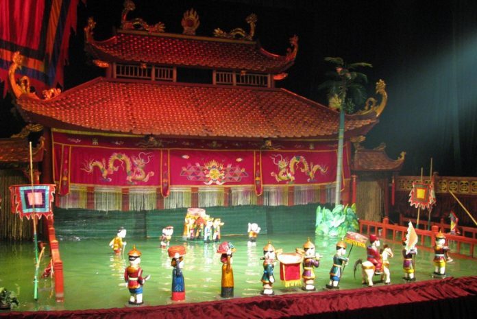 [ 베트남 하노이 관광지 ] 수상 인형극 water puppet theatre