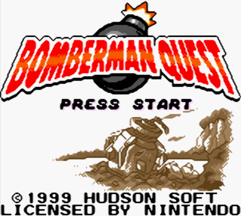 (GBC / USA) Bomberman Quest - 게임보이 컬러 북미판 게임 롬파일 다운로드