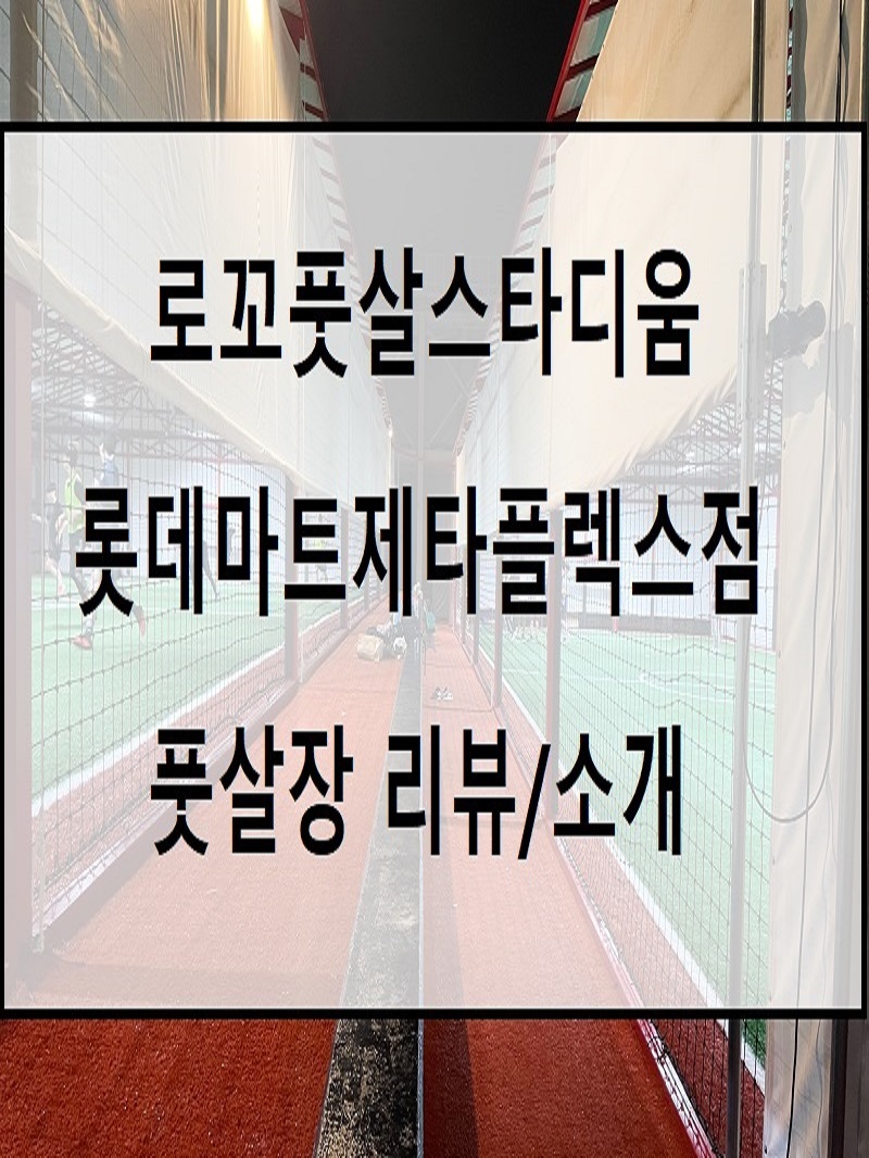 로꼬풋살스타디움 롯데마트제타플렉스점 풋살장 :: 서울 송파 잠실 풋살장 주차 가격
