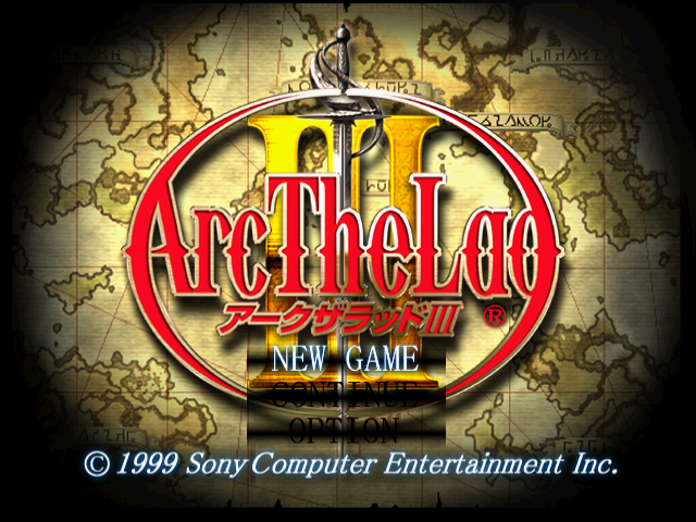 アークザラッド3 (플레이 스테이션 - PS - PlayStation - プレイステーション) BIN 파일 다운로드