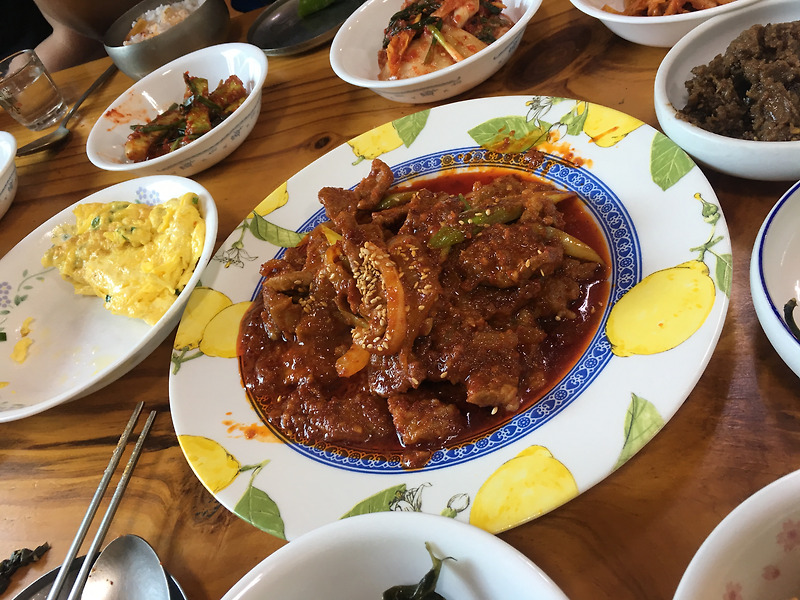 여주 아리지cc 가는길 맛집! 전주본가에서...