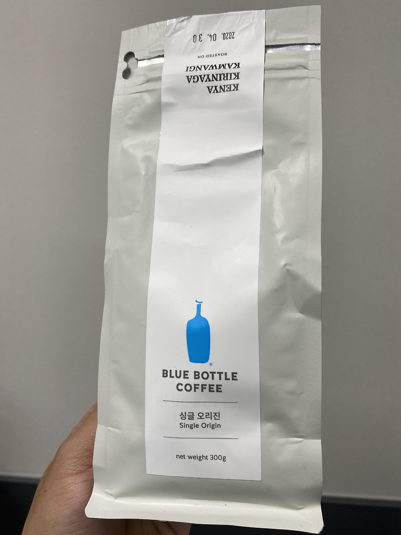 블루보틀 매장 판매 원두 커피 케냐 키린야가 캄왕기(blue bottle, Kenya Kirinyaga Kamwangi)