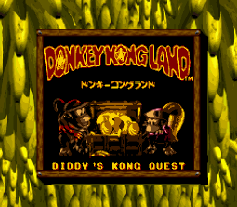 동키콩 랜드 Donkey Kong Land ドンキーコングランド (GB - ACT 파일 다운로드)