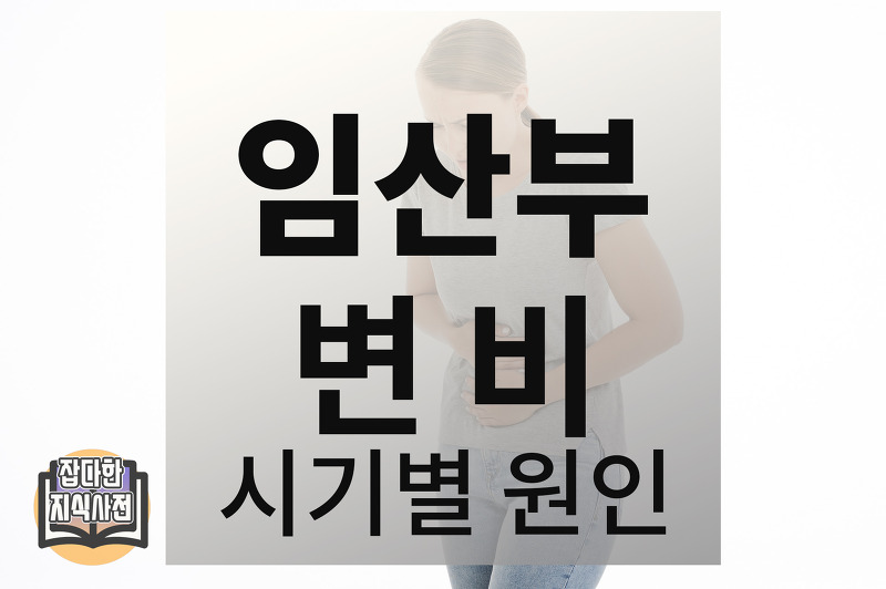 임산부변비 시기별 원인을 알아보자.